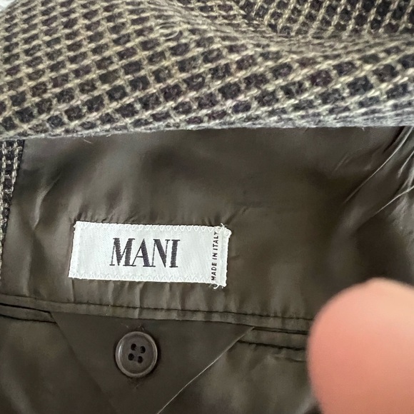 MANI MADE IN ITALY WOOL SPORT JACKET - Picture 3 of 5